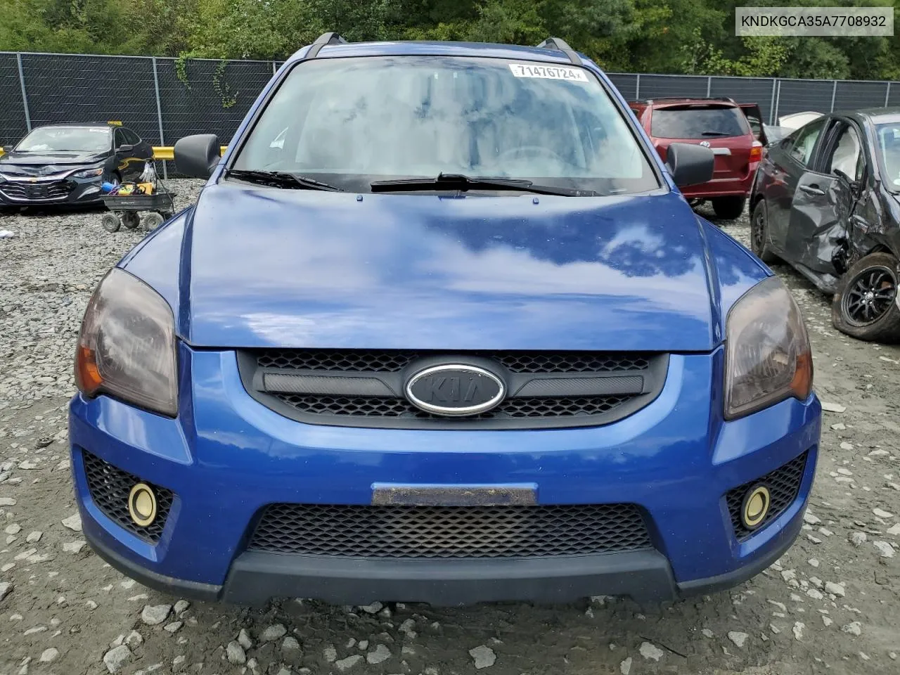 2010 Kia Sportage Lx VIN: KNDKGCA35A7708932 Lot: 71476724