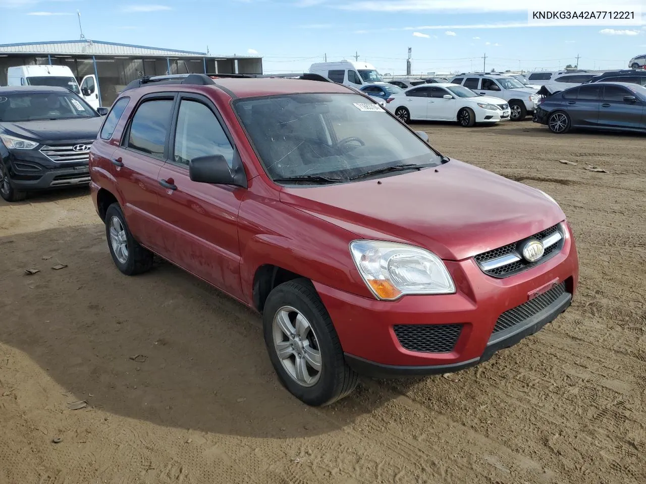 KNDKG3A42A7712221 2010 Kia Sportage Lx