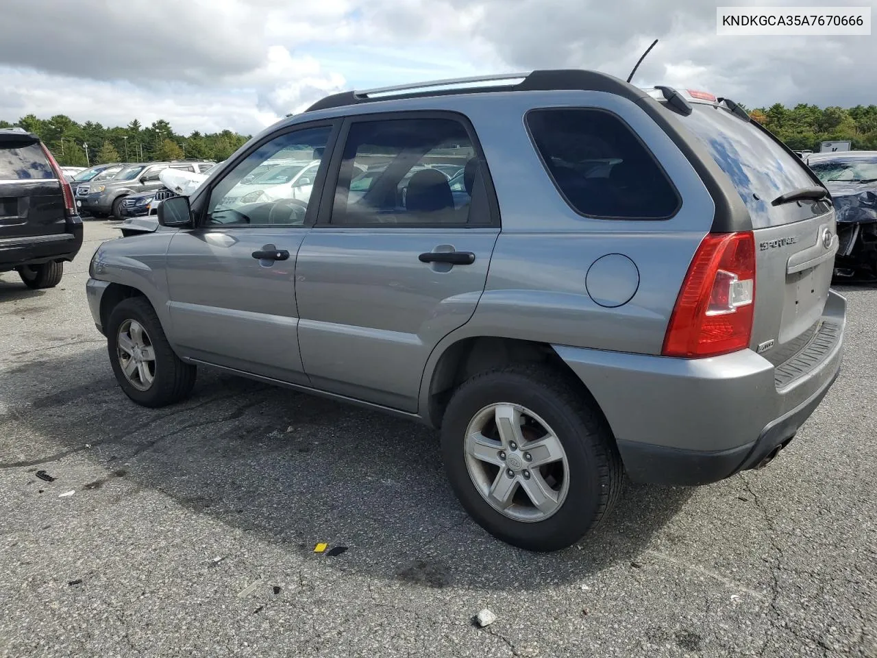 2010 Kia Sportage Lx VIN: KNDKGCA35A7670666 Lot: 71951064