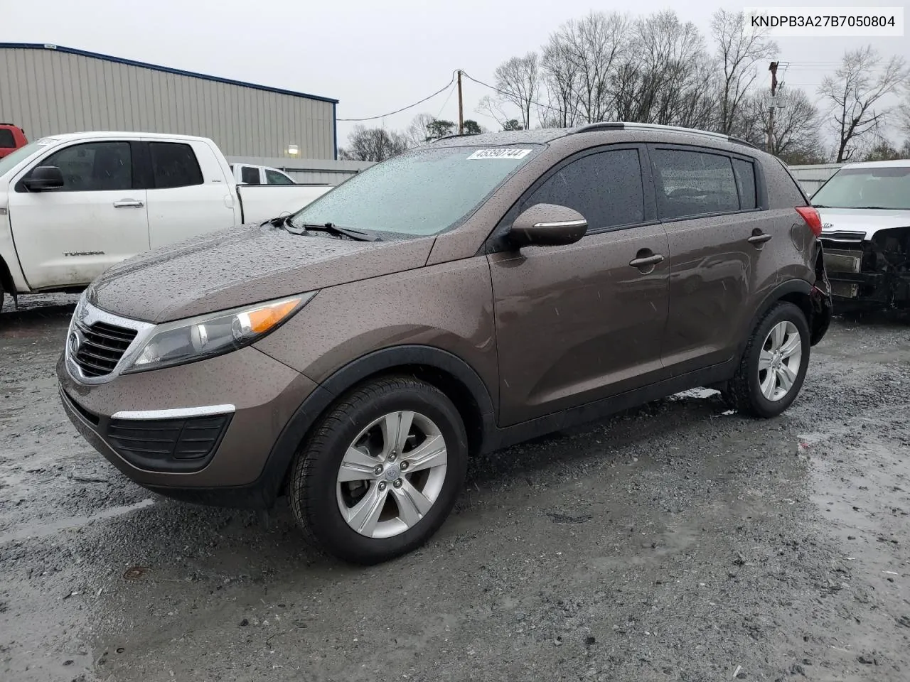 2011 Kia Sportage Lx VIN: KNDPB3A27B7050804 Lot: 45390744