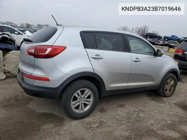 KNDPB3A23B7019646 2011 Kia Sportage Lx