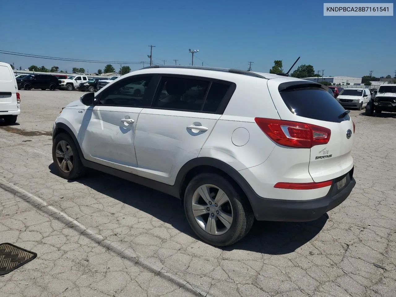 2011 Kia Sportage Lx VIN: KNDPBCA28B7161541 Lot: 60916524