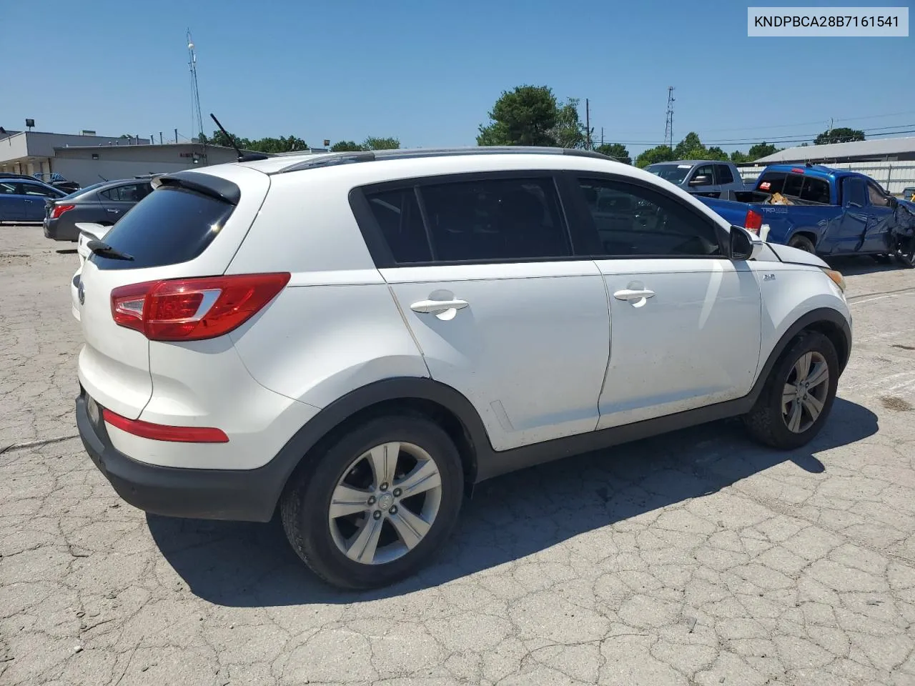 2011 Kia Sportage Lx VIN: KNDPBCA28B7161541 Lot: 60916524