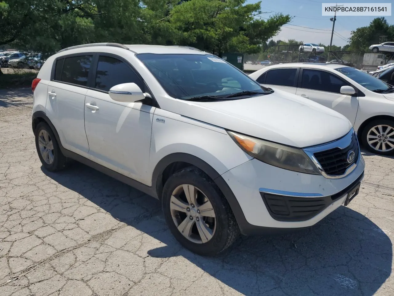 2011 Kia Sportage Lx VIN: KNDPBCA28B7161541 Lot: 60916524