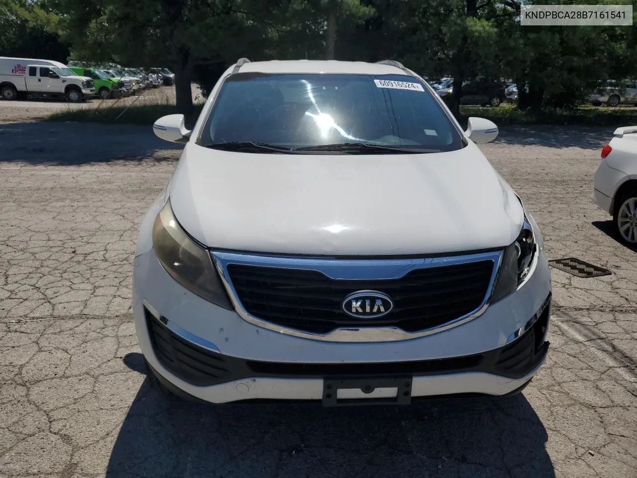 2011 Kia Sportage Lx VIN: KNDPBCA28B7161541 Lot: 60916524