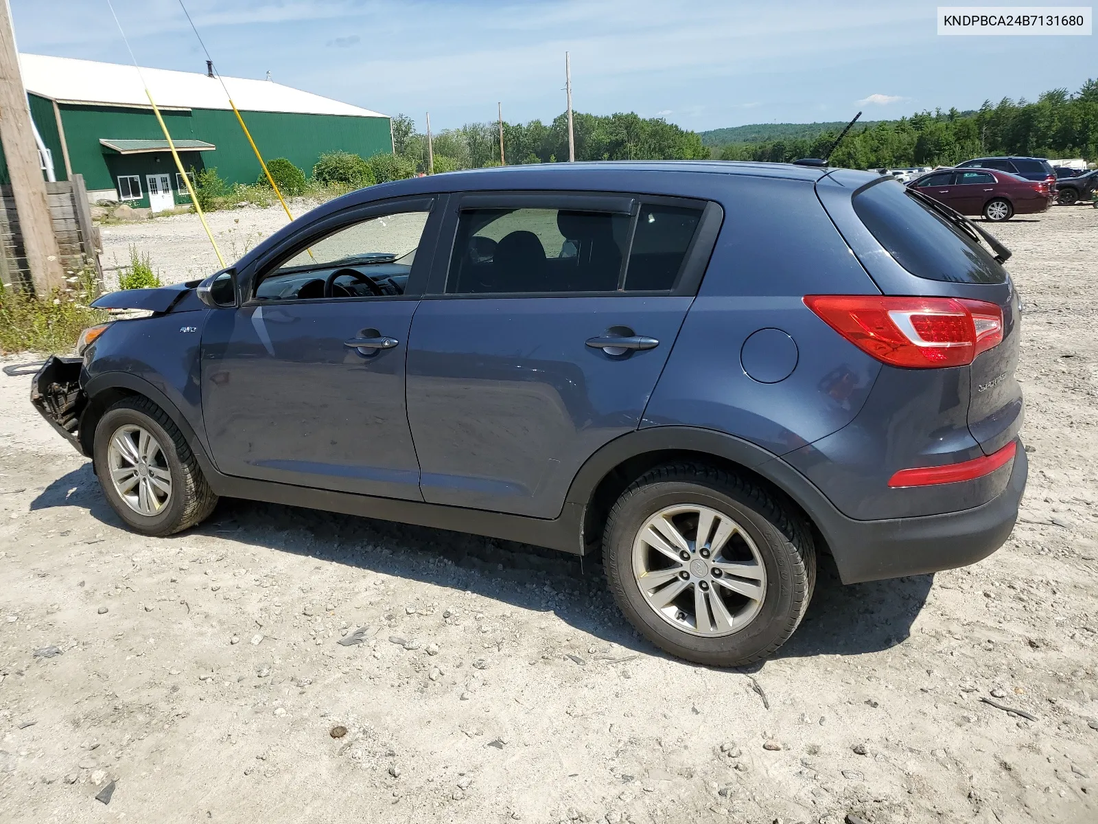 2011 Kia Sportage Lx VIN: KNDPBCA24B7131680 Lot: 63245014