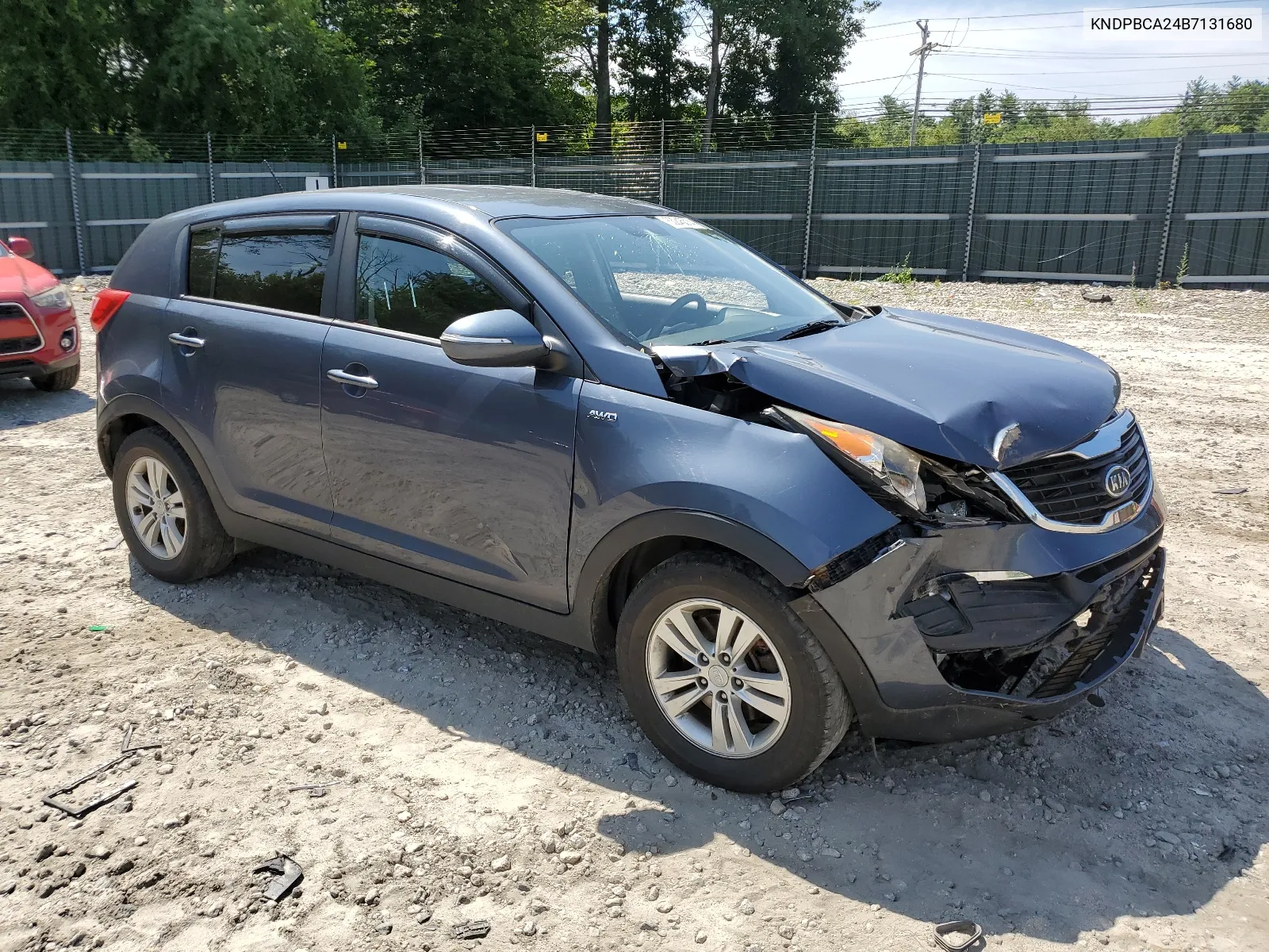 2011 Kia Sportage Lx VIN: KNDPBCA24B7131680 Lot: 63245014