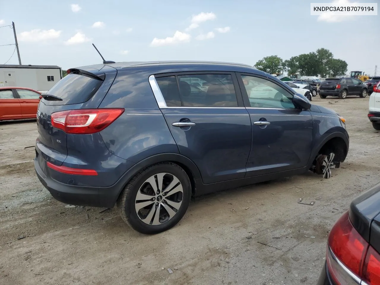 KNDPC3A21B7079194 2011 Kia Sportage Ex