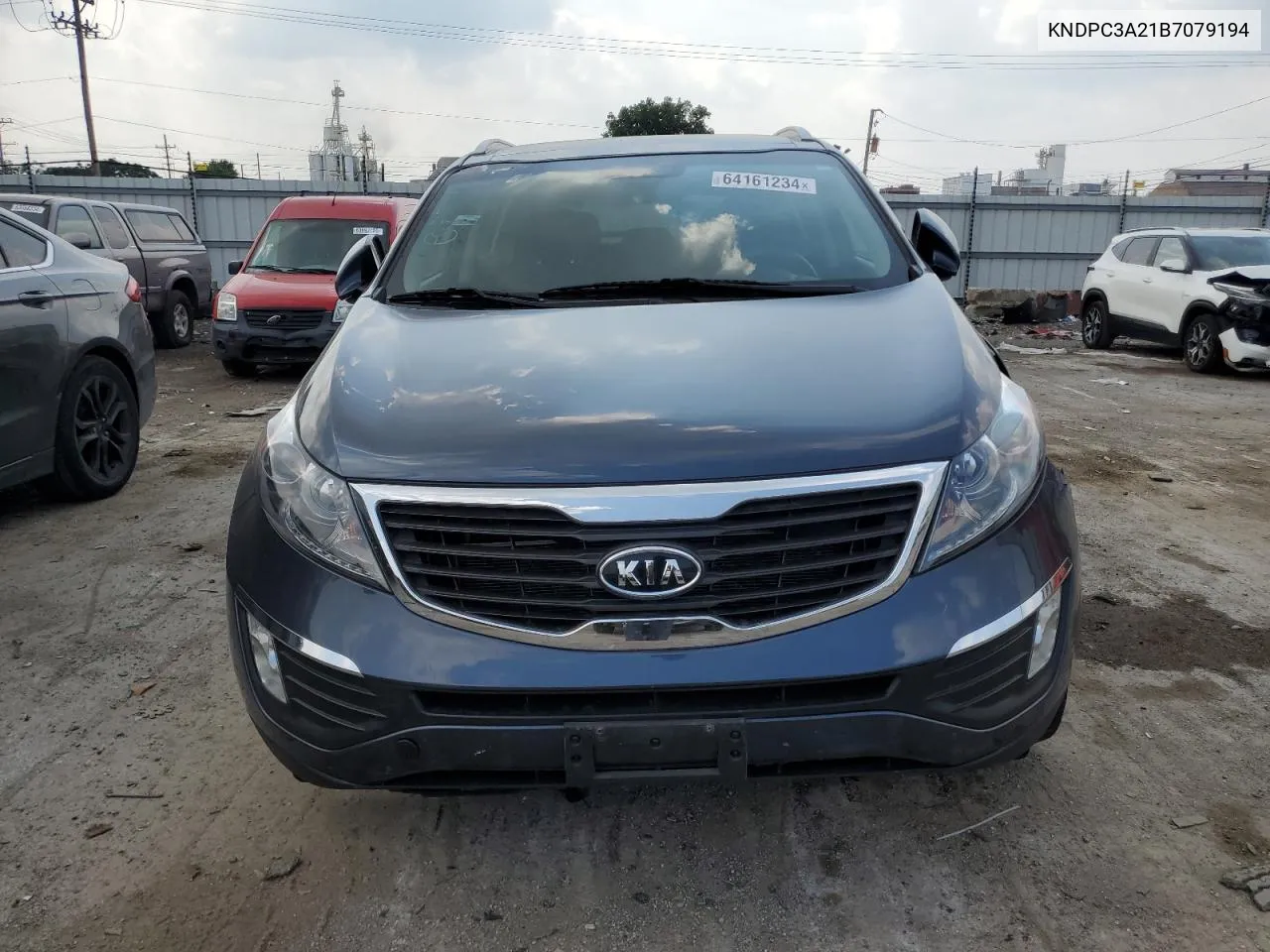 2011 Kia Sportage Ex VIN: KNDPC3A21B7079194 Lot: 64161234