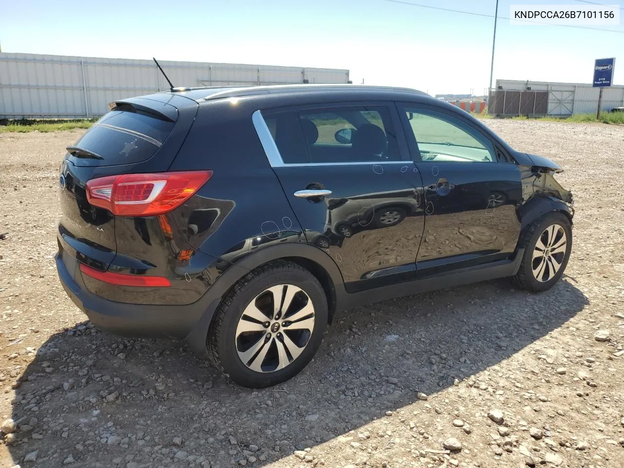 2011 Kia Sportage Ex VIN: KNDPCCA26B7101156 Lot: 66165024