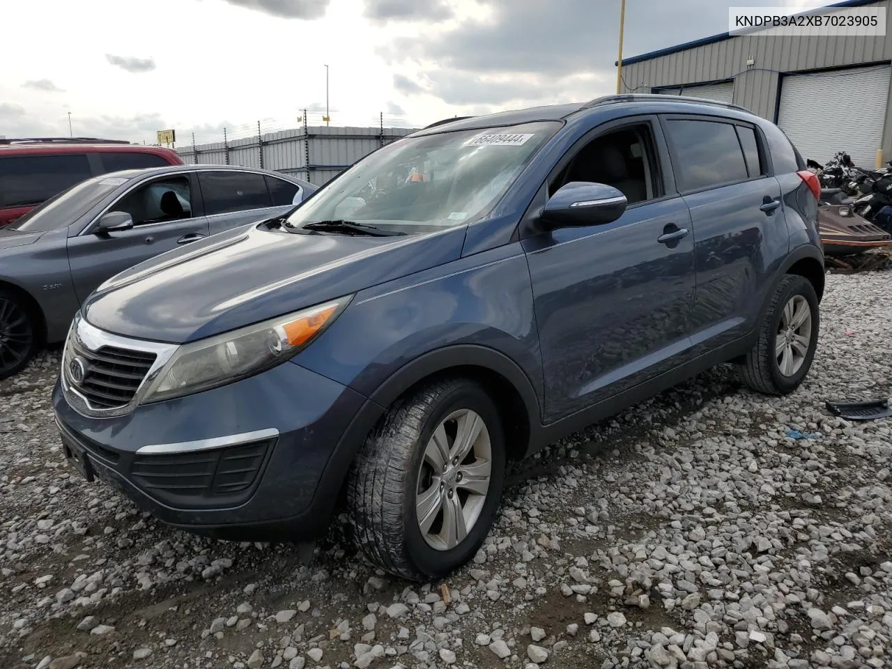 2011 Kia Sportage Lx VIN: KNDPB3A2XB7023905 Lot: 66409444