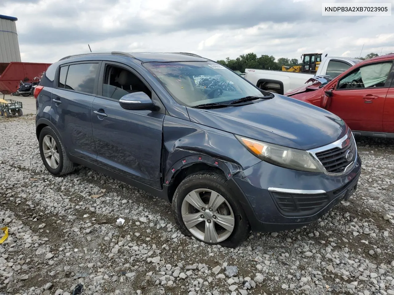 2011 Kia Sportage Lx VIN: KNDPB3A2XB7023905 Lot: 66409444