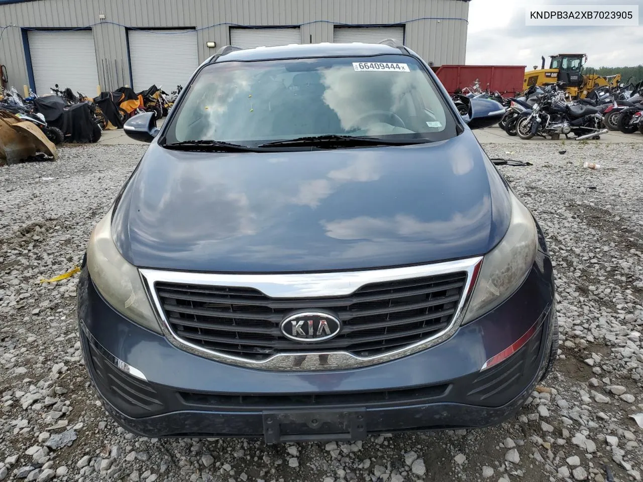 2011 Kia Sportage Lx VIN: KNDPB3A2XB7023905 Lot: 66409444