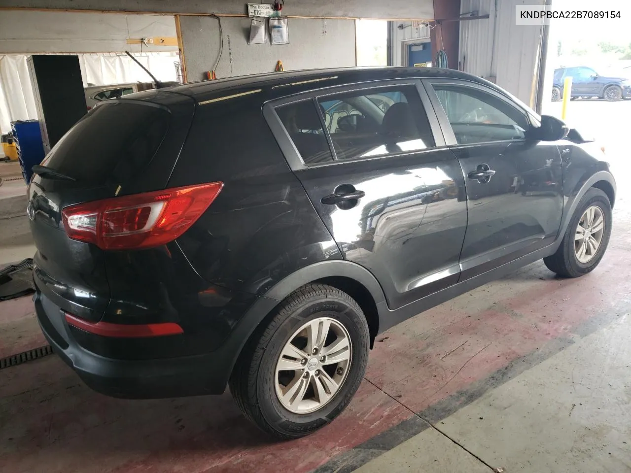 2011 Kia Sportage Lx VIN: KNDPBCA22B7089154 Lot: 66558864