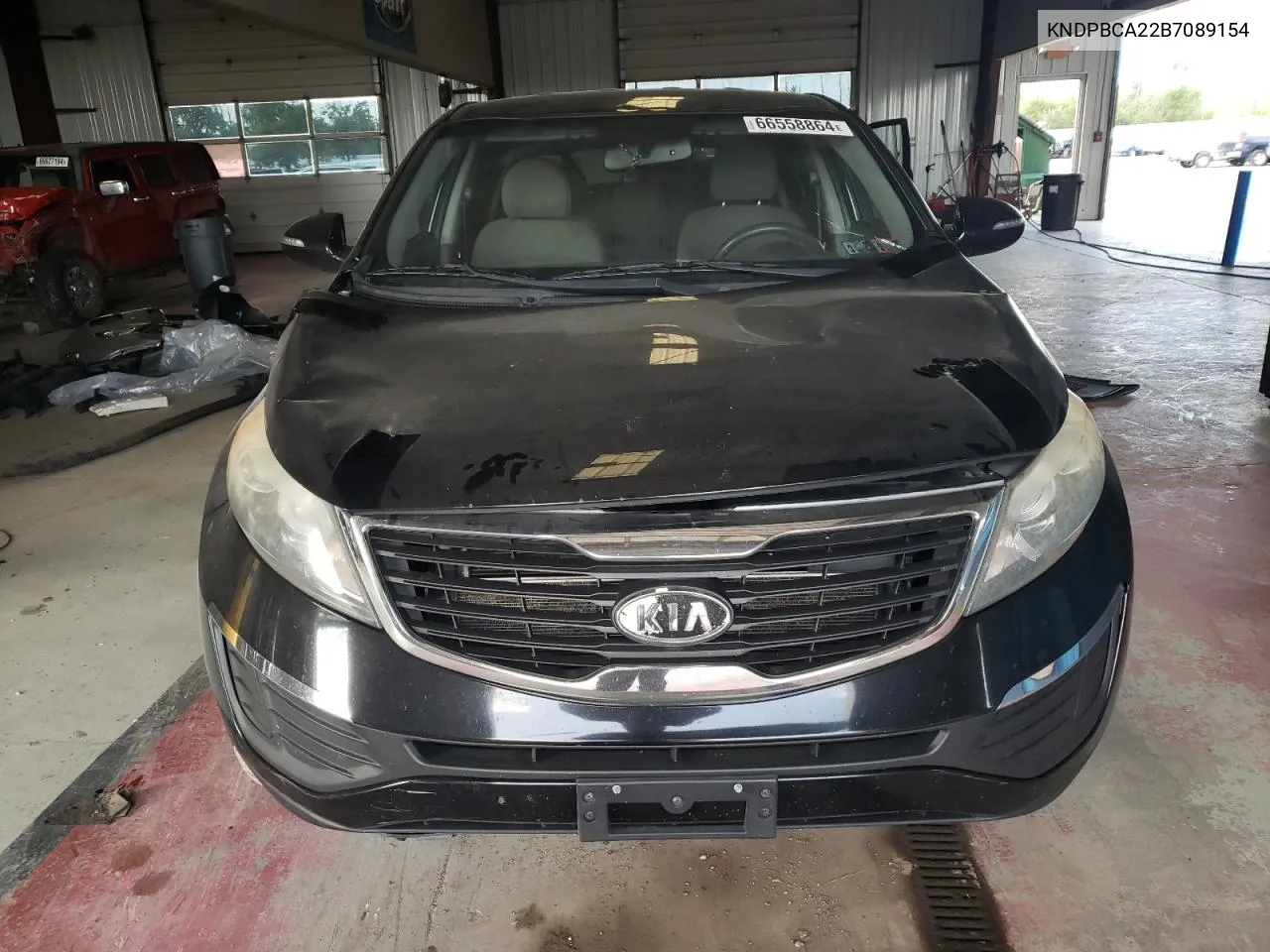 2011 Kia Sportage Lx VIN: KNDPBCA22B7089154 Lot: 66558864