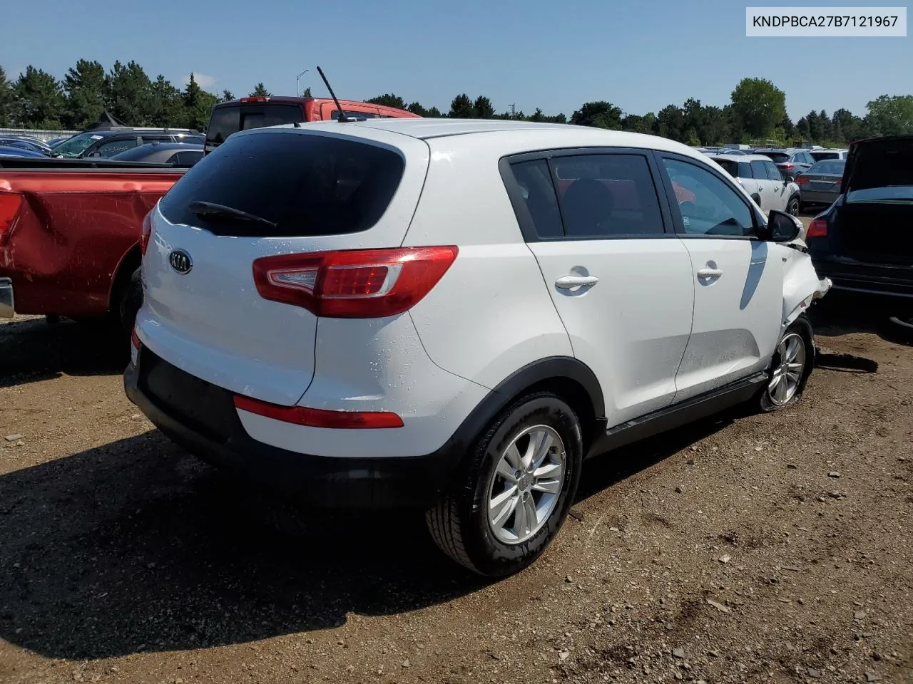 2011 Kia Sportage Lx VIN: KNDPBCA27B7121967 Lot: 67109954