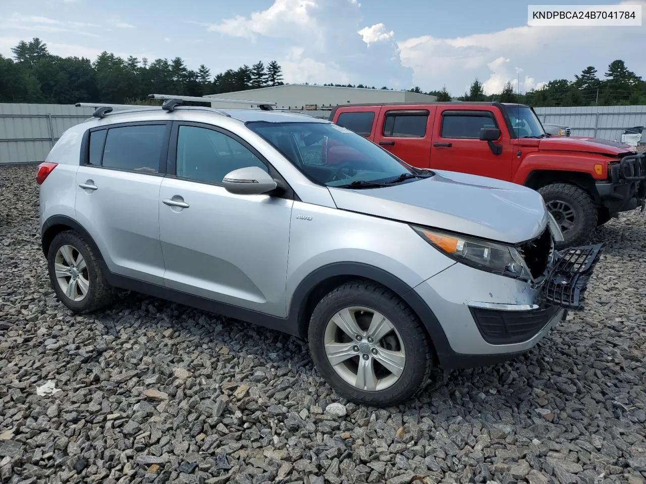 2011 Kia Sportage Lx VIN: KNDPBCA24B7041784 Lot: 67476734