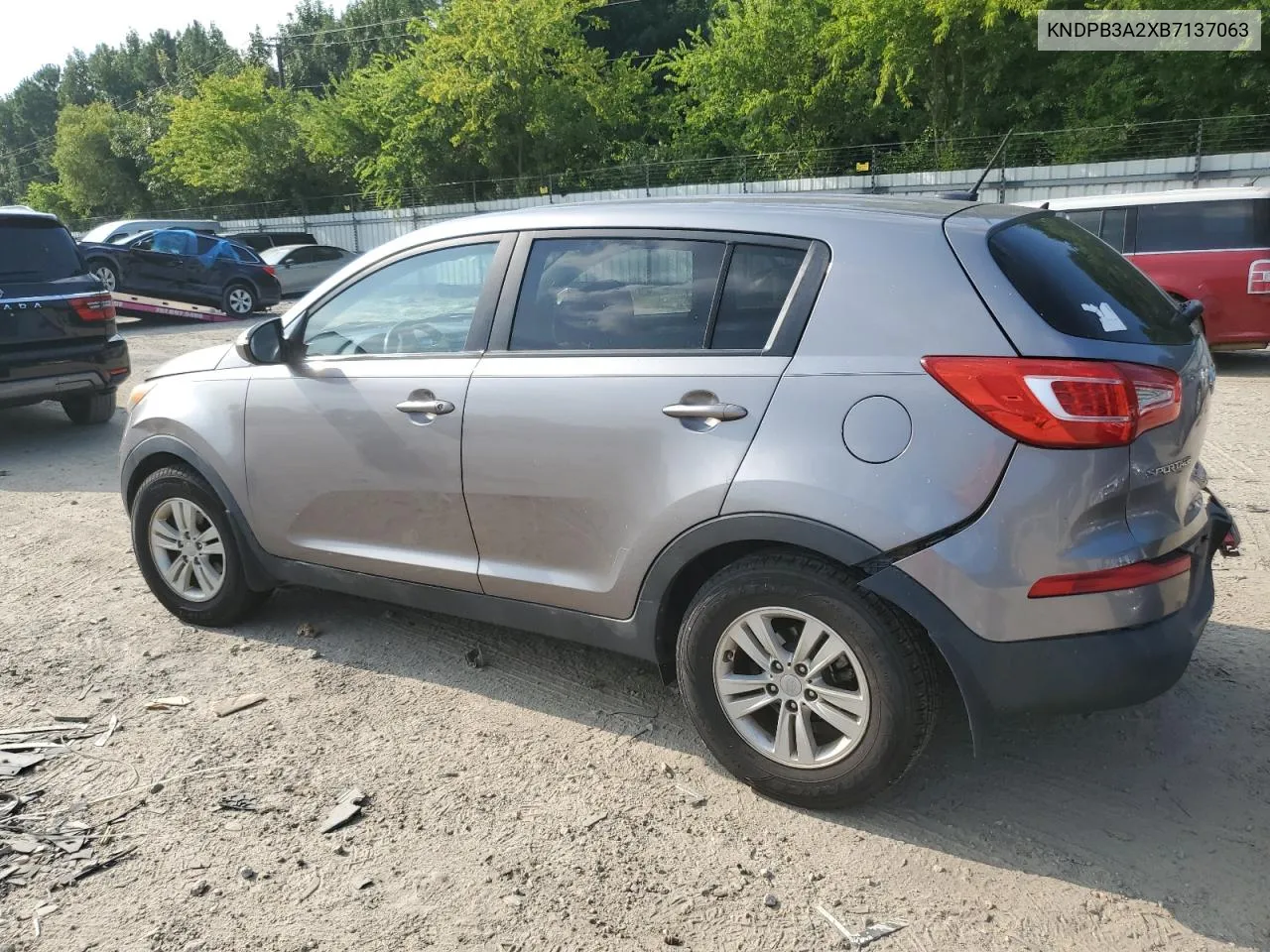 2011 Kia Sportage Lx VIN: KNDPB3A2XB7137063 Lot: 67496324