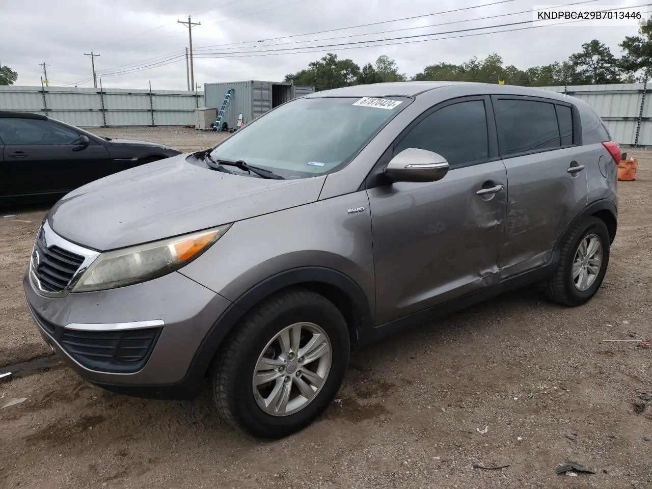 KNDPBCA29B7013446 2011 Kia Sportage Lx