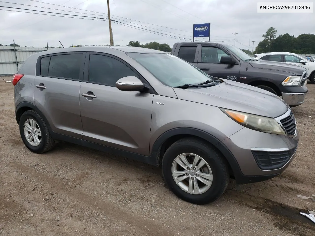 2011 Kia Sportage Lx VIN: KNDPBCA29B7013446 Lot: 67870424