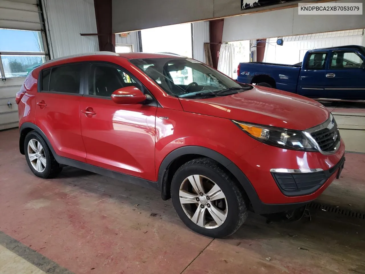 2011 Kia Sportage Lx VIN: KNDPBCA2XB7053079 Lot: 68224434