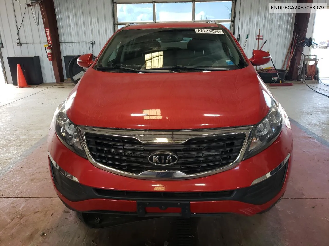 2011 Kia Sportage Lx VIN: KNDPBCA2XB7053079 Lot: 68224434