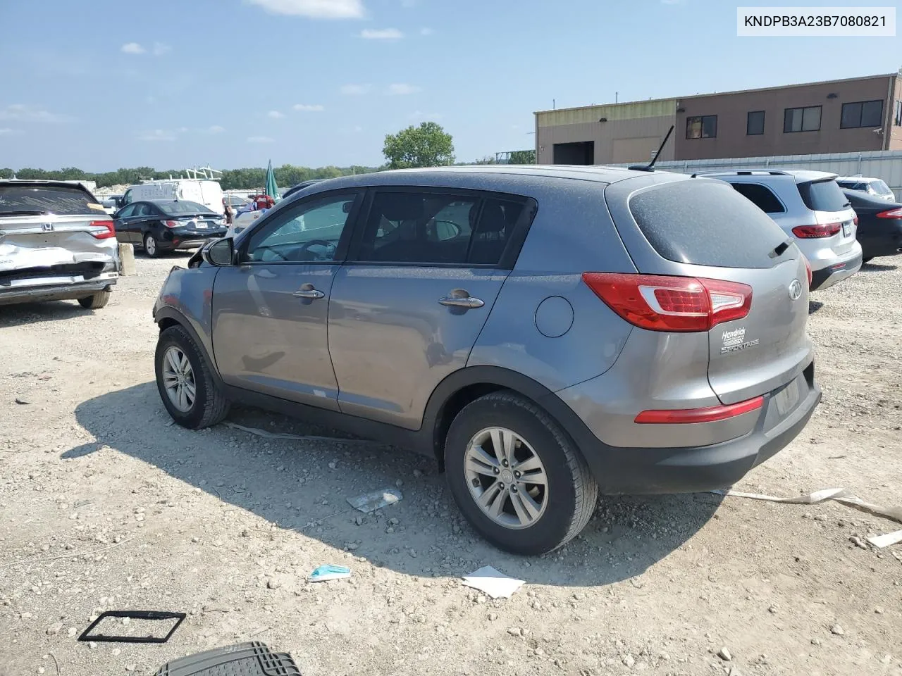 2011 Kia Sportage Lx VIN: KNDPB3A23B7080821 Lot: 68323424