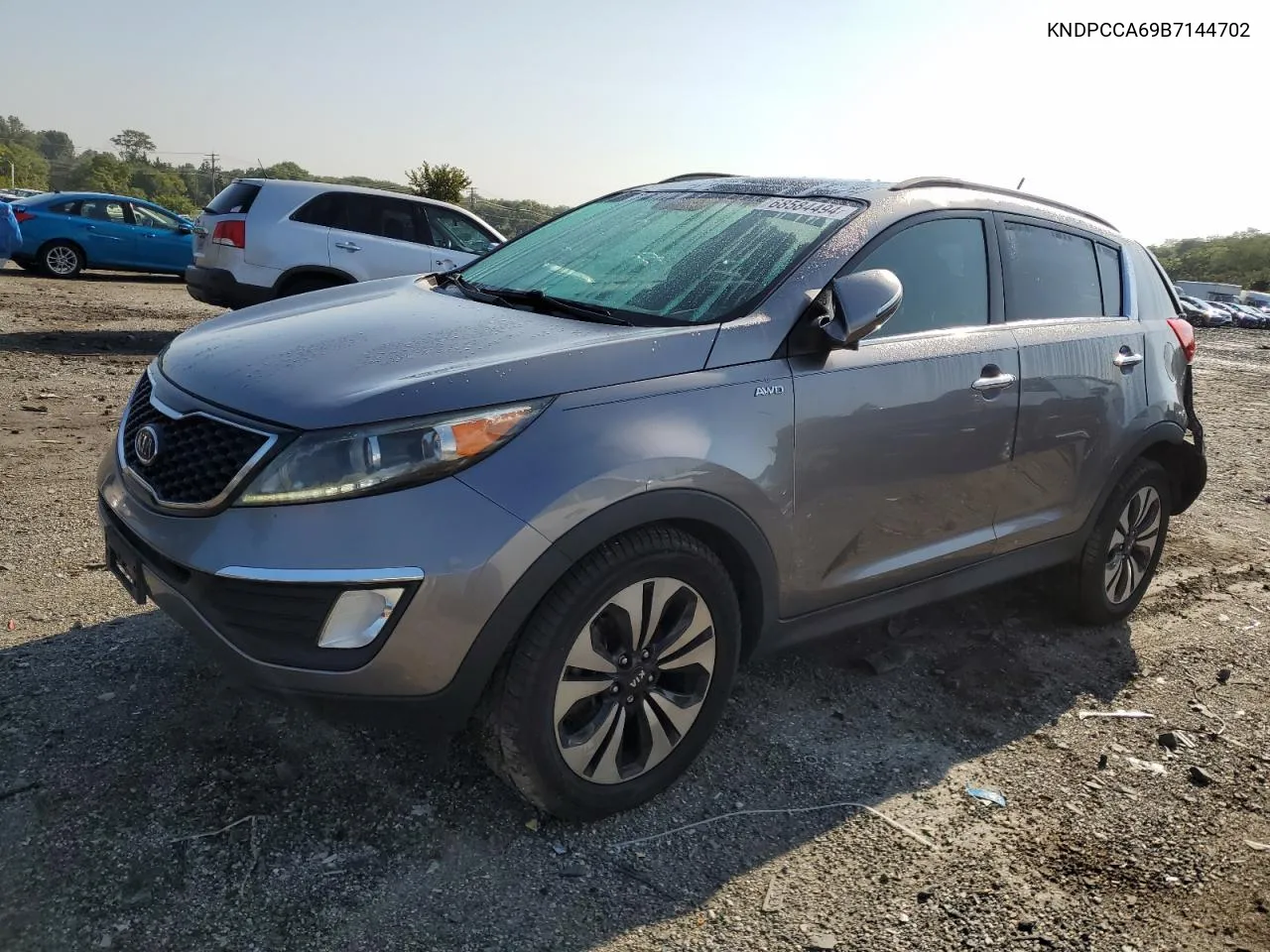 2011 Kia Sportage Ex VIN: KNDPCCA69B7144702 Lot: 68584494