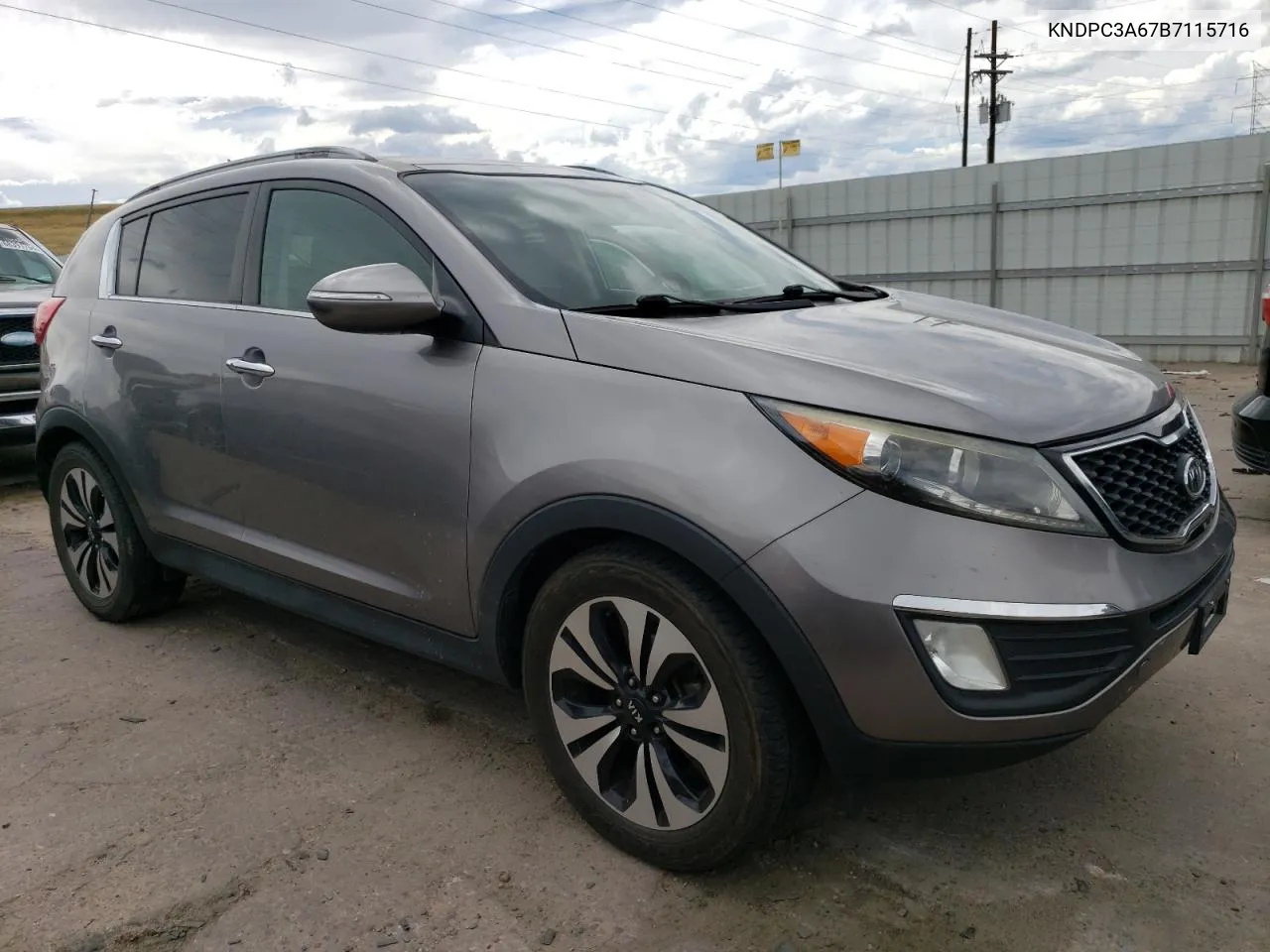 KNDPC3A67B7115716 2011 Kia Sportage Ex