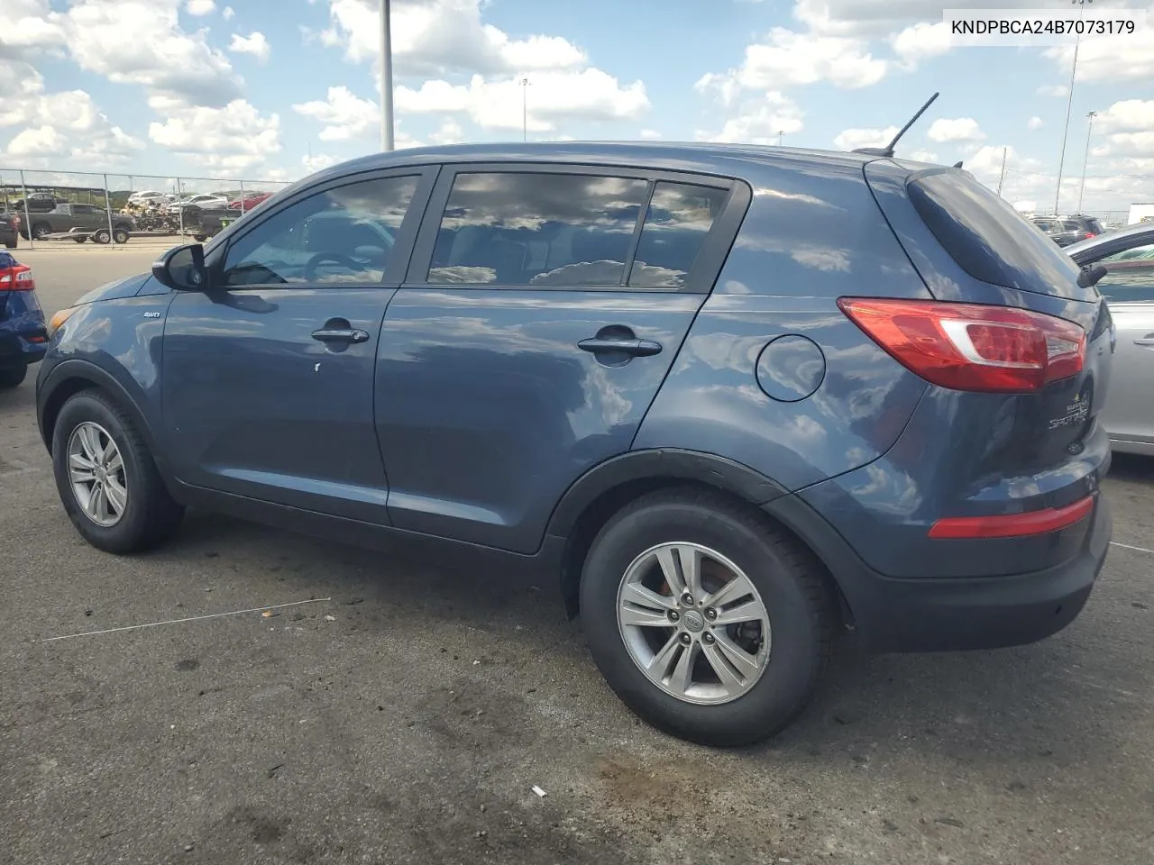 2011 Kia Sportage Lx VIN: KNDPBCA24B7073179 Lot: 69142434