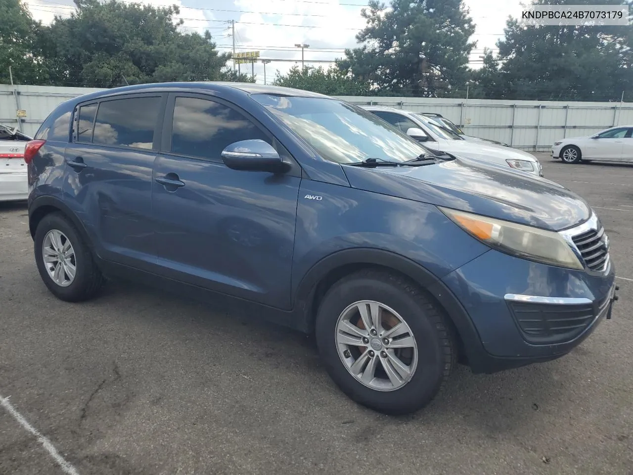 2011 Kia Sportage Lx VIN: KNDPBCA24B7073179 Lot: 69142434