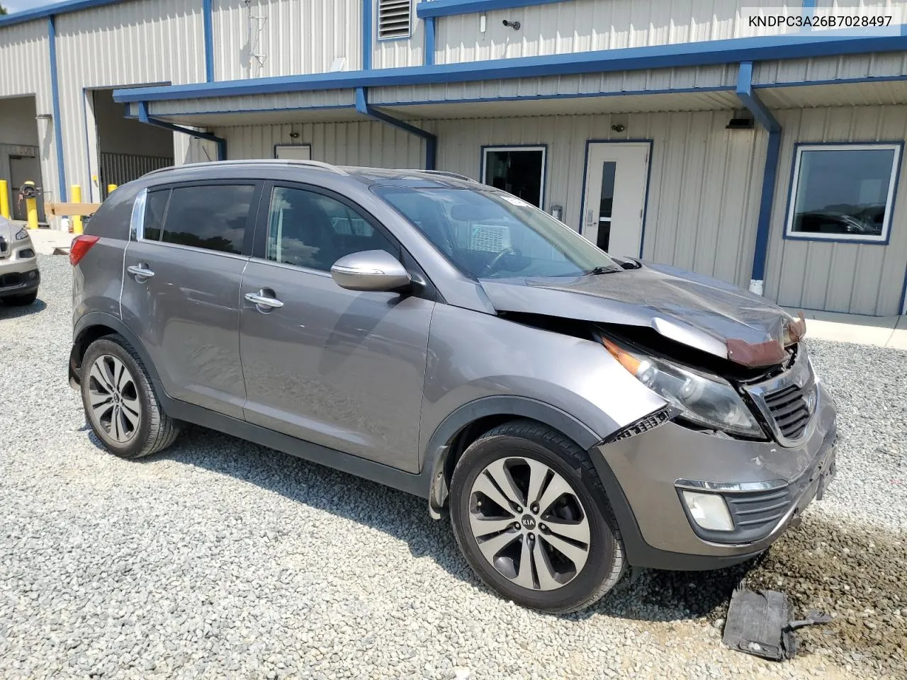 2011 Kia Sportage Ex VIN: KNDPC3A26B7028497 Lot: 69614384