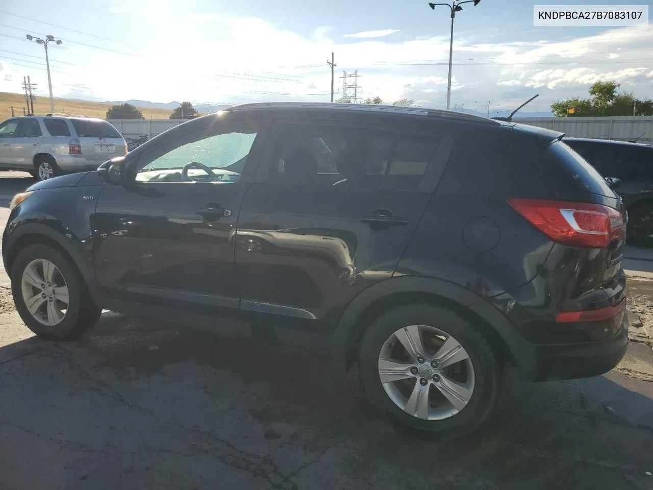 2011 Kia Sportage Lx VIN: KNDPBCA27B7083107 Lot: 70262864