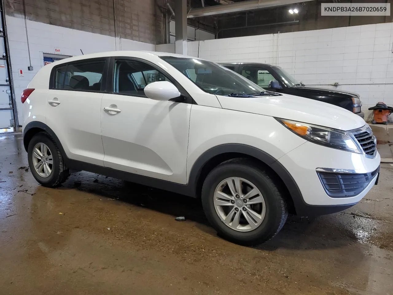 2011 Kia Sportage Lx VIN: KNDPB3A26B7020659 Lot: 70640344