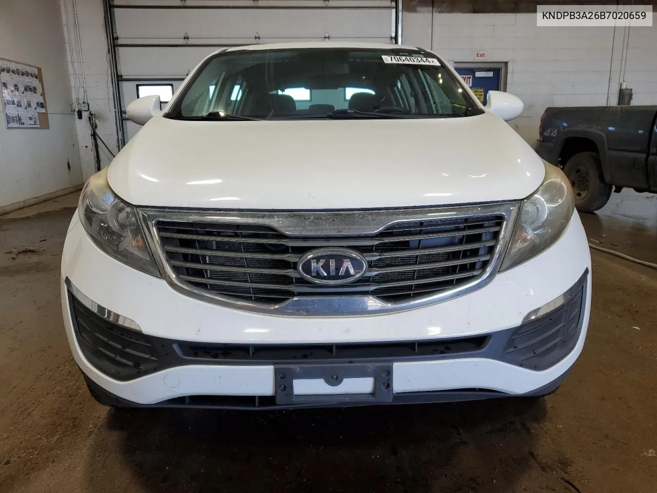 2011 Kia Sportage Lx VIN: KNDPB3A26B7020659 Lot: 70640344