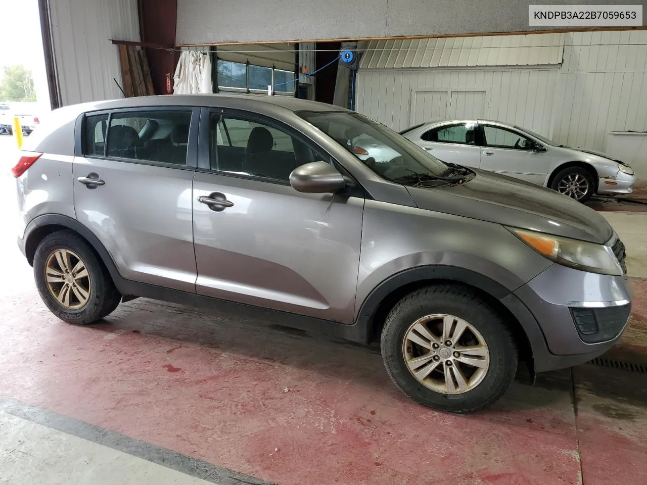 2011 Kia Sportage Lx VIN: KNDPB3A22B7059653 Lot: 70725174