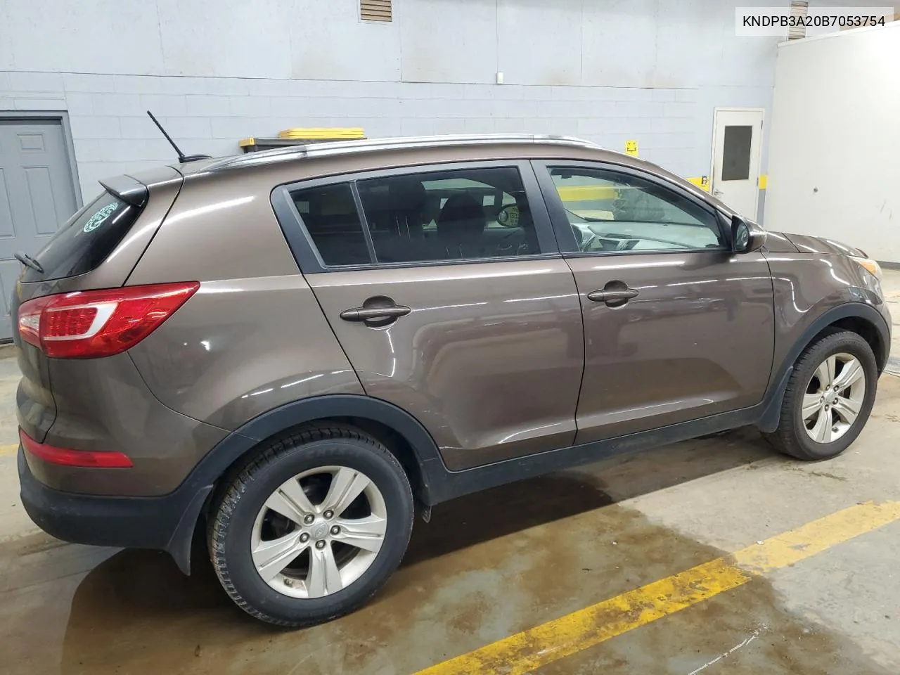 2011 Kia Sportage Lx VIN: KNDPB3A20B7053754 Lot: 71271494