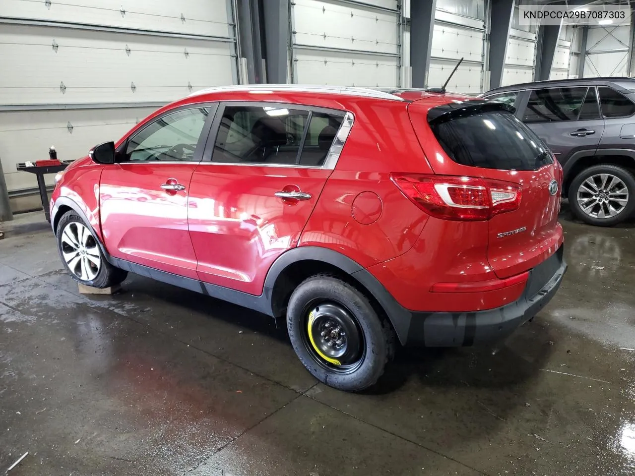 2011 Kia Sportage Ex VIN: KNDPCCA29B7087303 Lot: 71472564