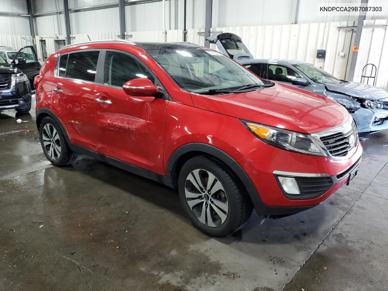 2011 Kia Sportage Ex VIN: KNDPCCA29B7087303 Lot: 71472564