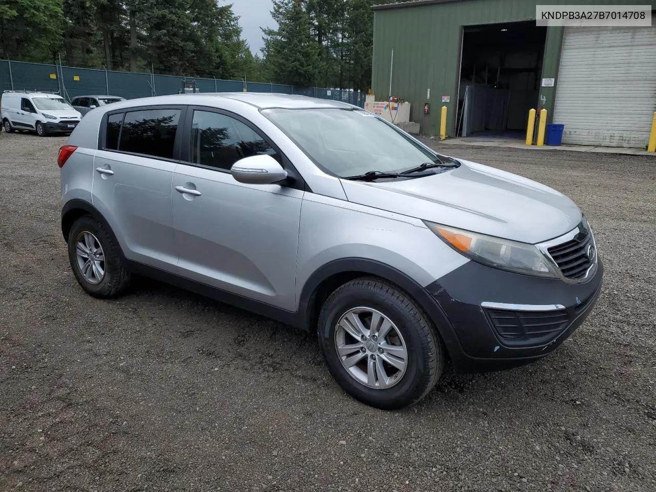 2011 Kia Sportage Lx VIN: KNDPB3A27B7014708 Lot: 71895474