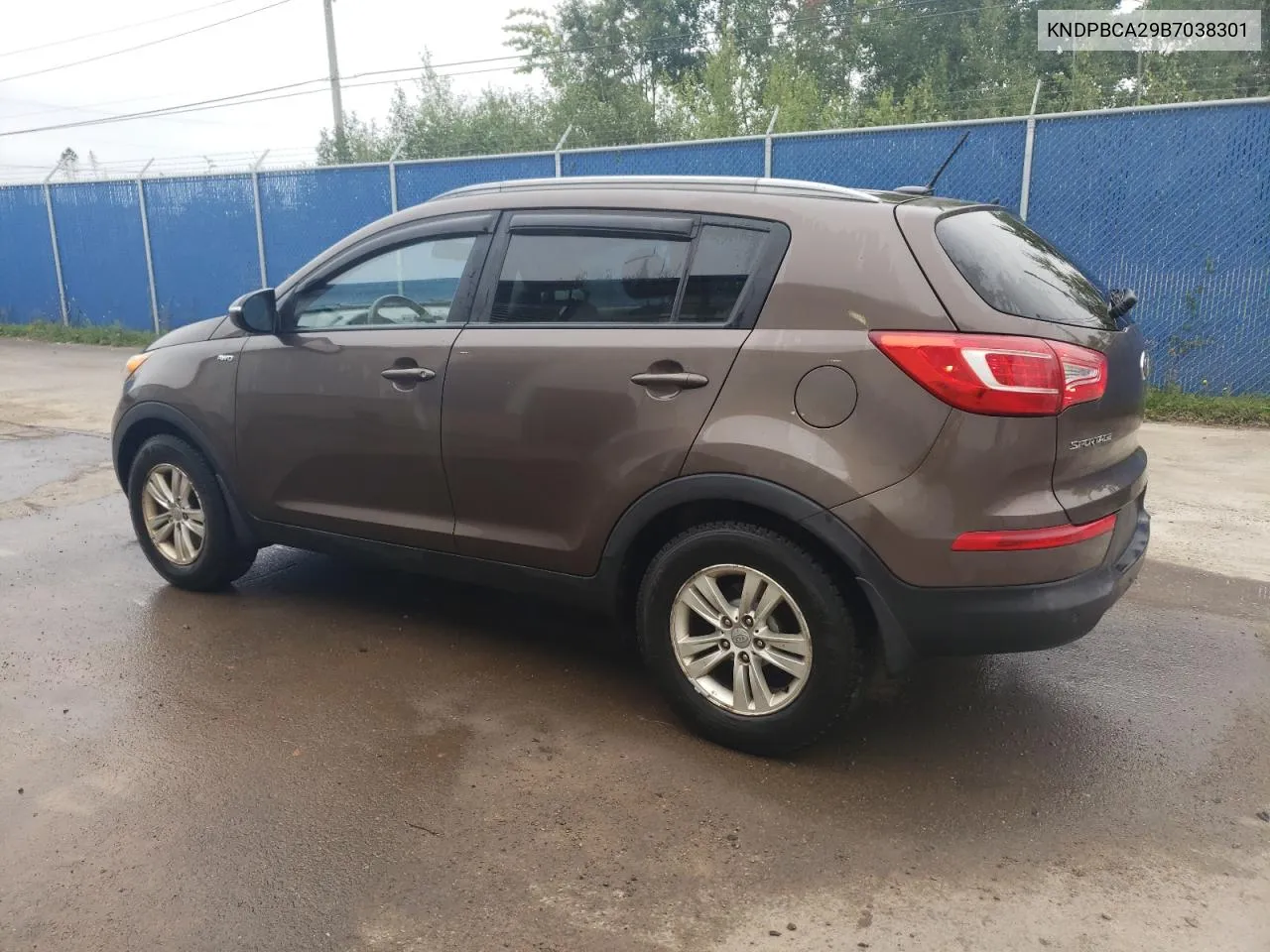 2011 Kia Sportage Lx VIN: KNDPBCA29B7038301 Lot: 72504064