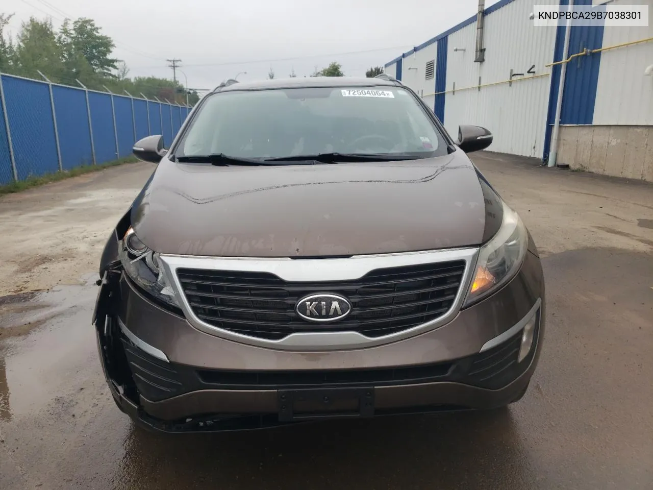 KNDPBCA29B7038301 2011 Kia Sportage Lx