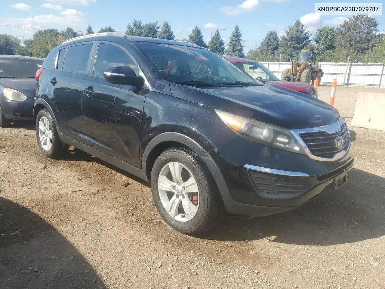 2011 Kia Sportage Lx VIN: KNDPBCA22B7079787 Lot: 72815074