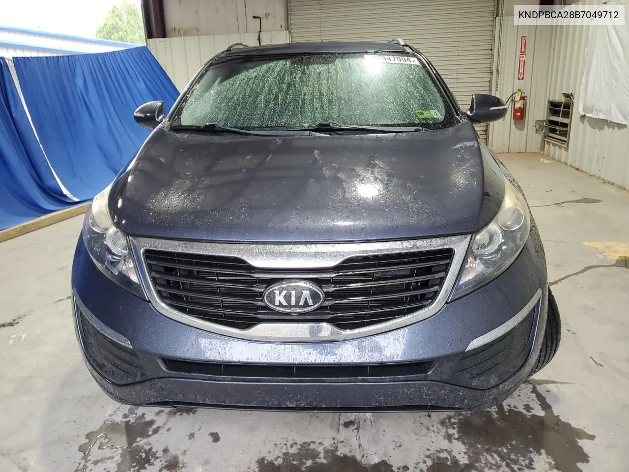 2011 Kia Sportage Lx VIN: KNDPBCA28B7049712 Lot: 72947994