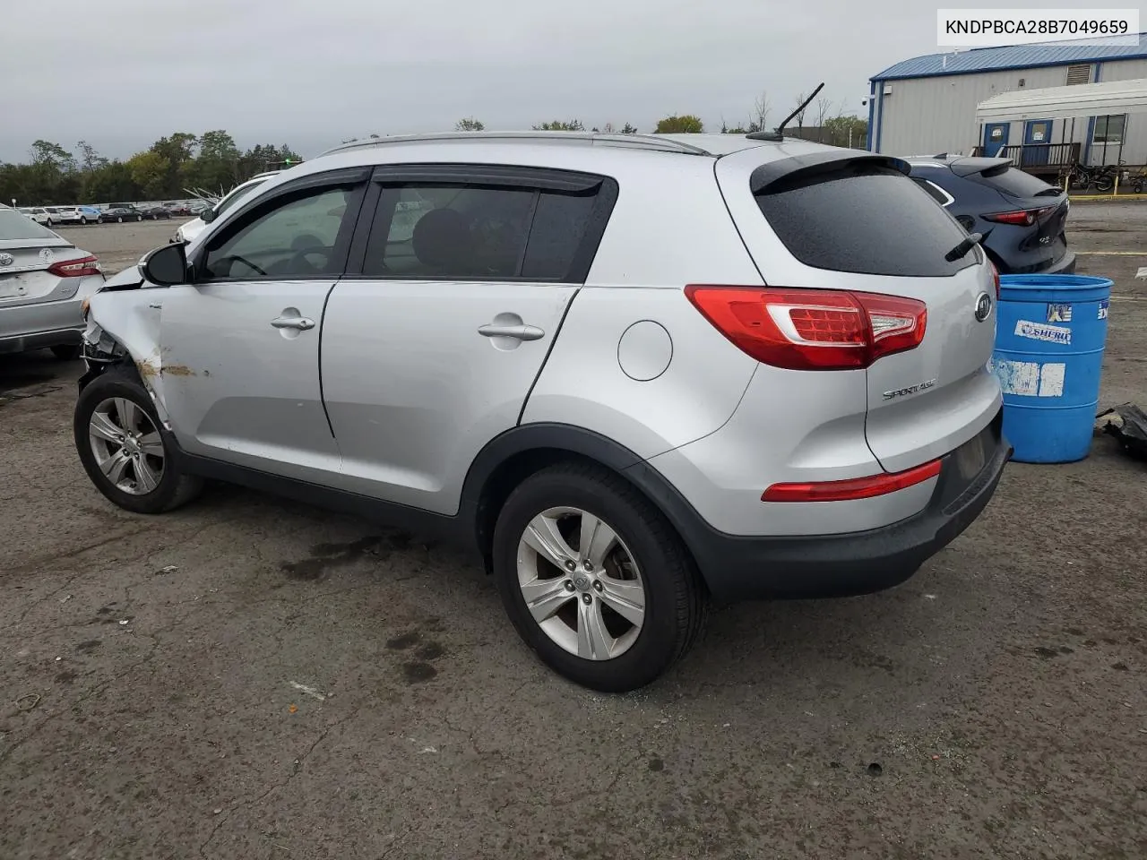 2011 Kia Sportage Lx VIN: KNDPBCA28B7049659 Lot: 72958754