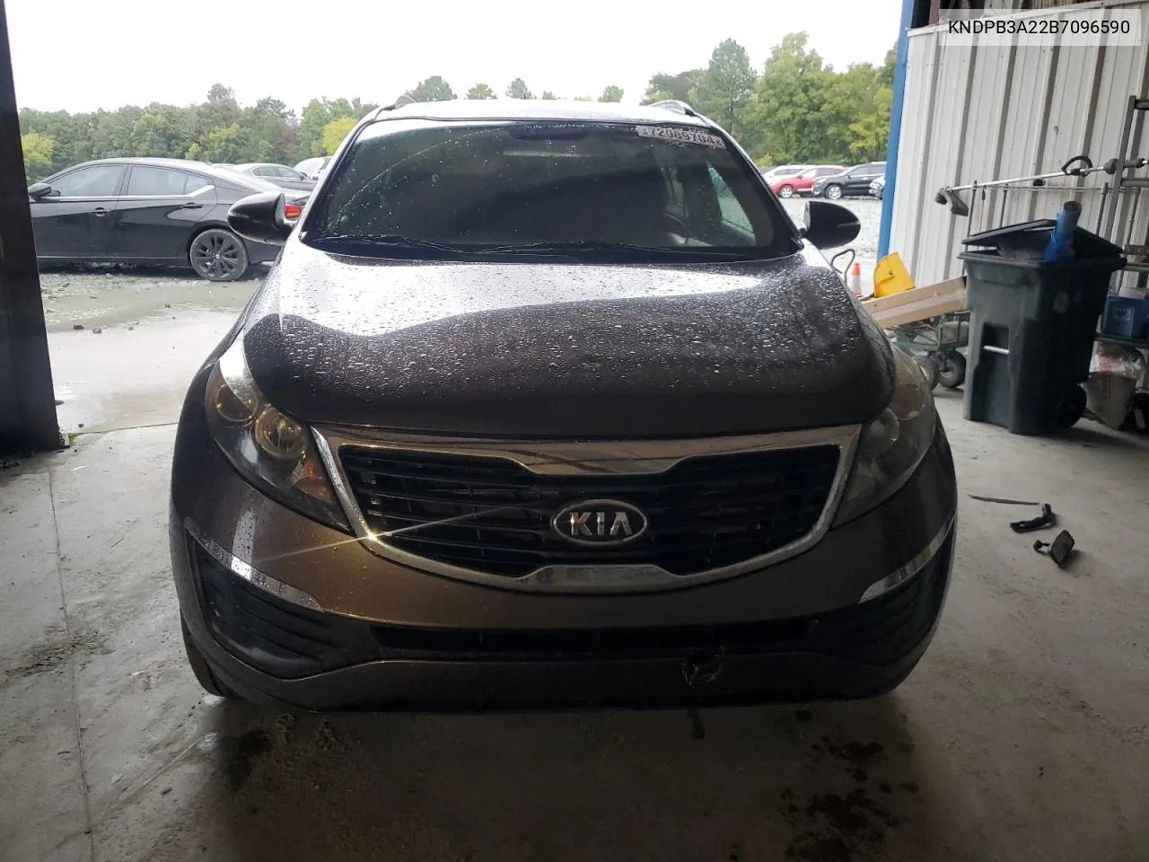 2011 Kia Sportage Lx VIN: KNDPB3A22B7096590 Lot: 72989704