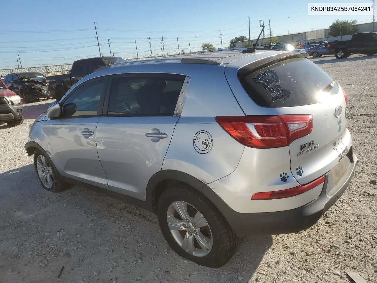 2011 Kia Sportage Lx VIN: KNDPB3A25B7084241 Lot: 73179844