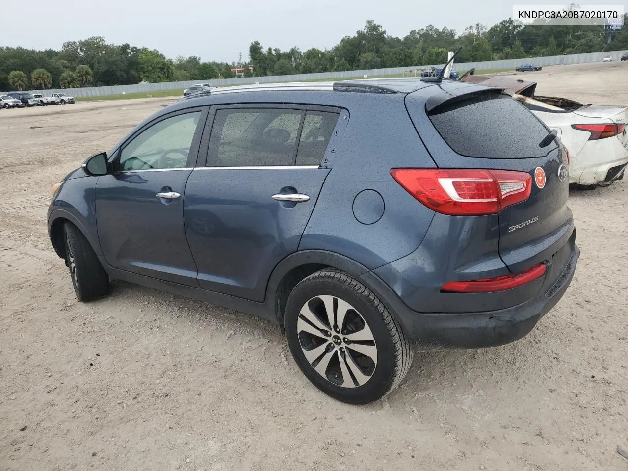 2011 Kia Sportage Ex VIN: KNDPC3A20B7020170 Lot: 73329544