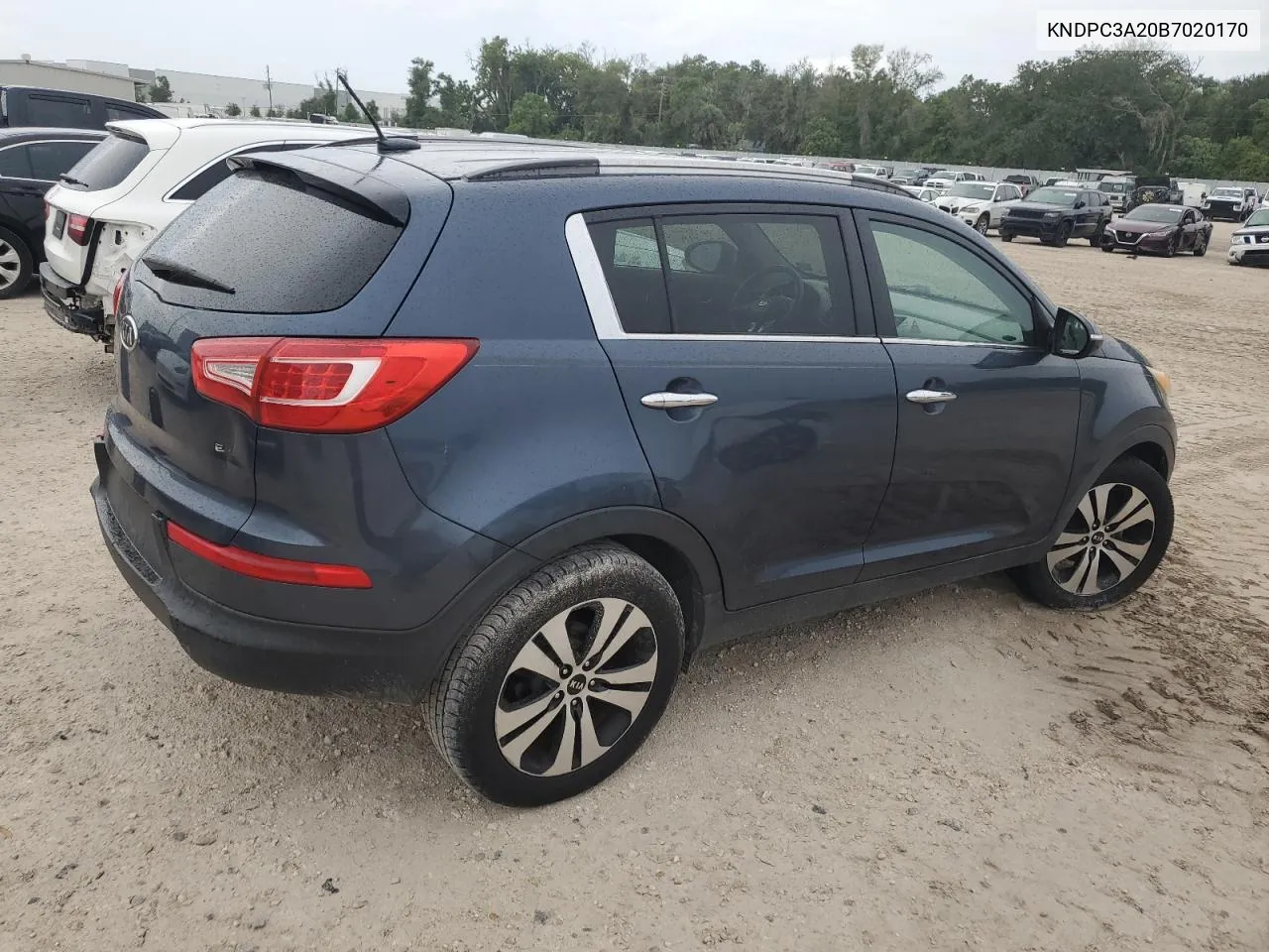 KNDPC3A20B7020170 2011 Kia Sportage Ex