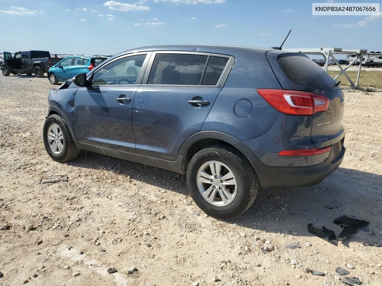 2011 Kia Sportage Lx VIN: KNDPB3A24B7067656 Lot: 73673294